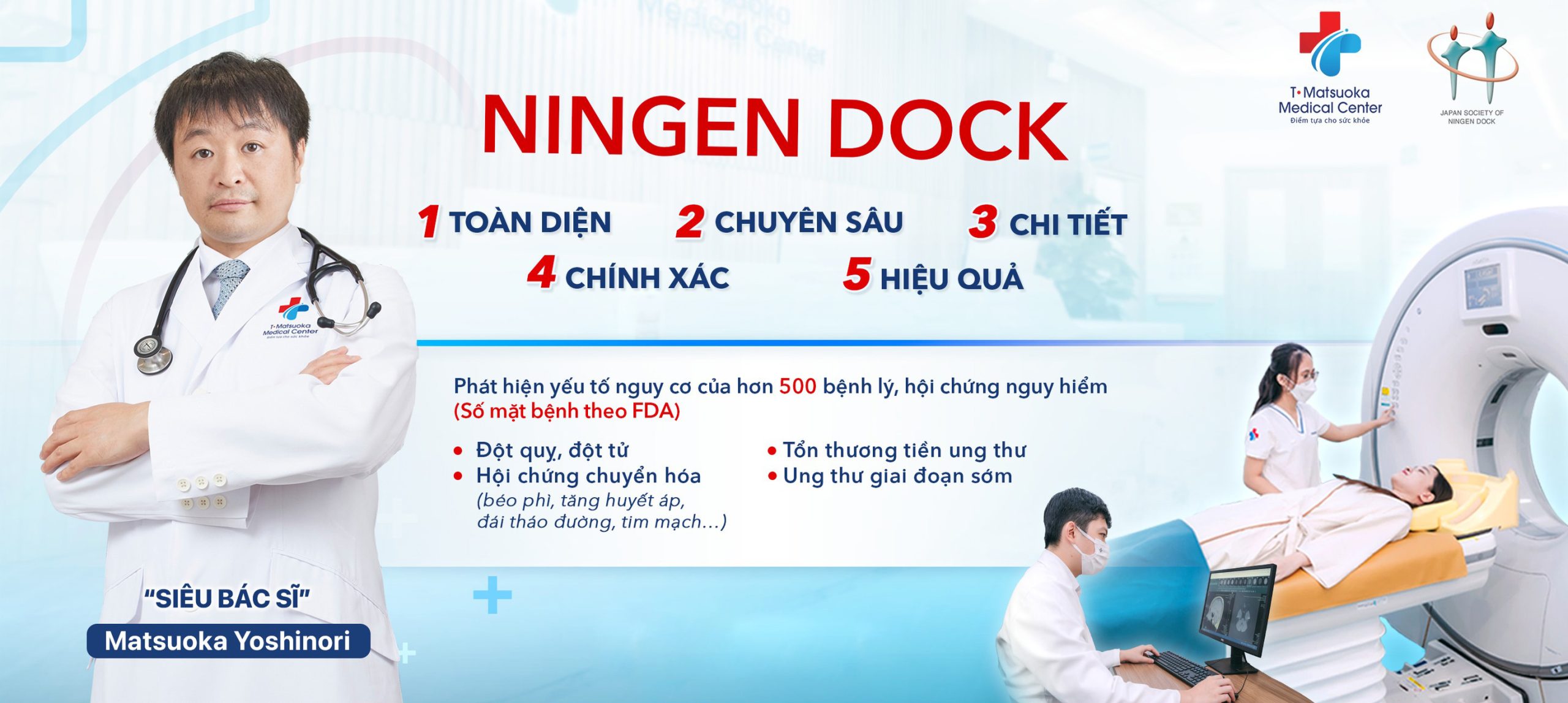 Kiểm tra sức khỏe theo mô hình Ningen Dock