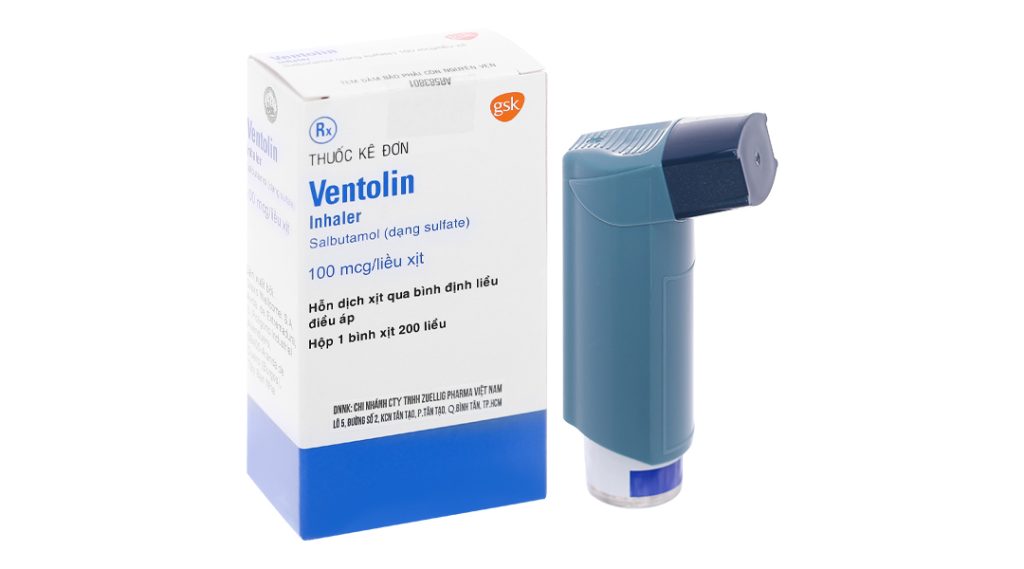 Tác dụng phụ của thuốc xịt Ventolin: Những điều cần biết để sử dụng an toàn