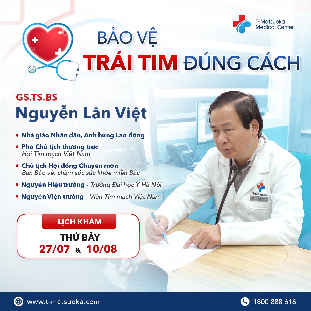 Lịch khám GS Lân Việt