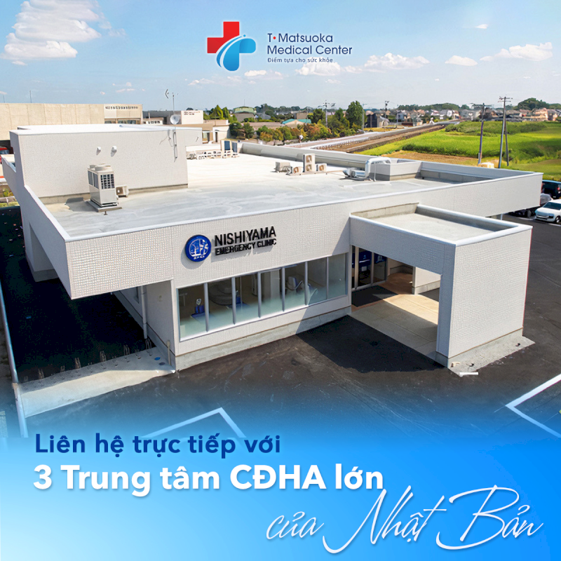 Khi đăng ký dịch vụ của T-Matsuoka Medical Center, khách hàng còn có cơ hội kết nối với 3 trung tâm chẩn đoán hình ảnh lớn của Nhật Bản nếu phát hiện bất thường