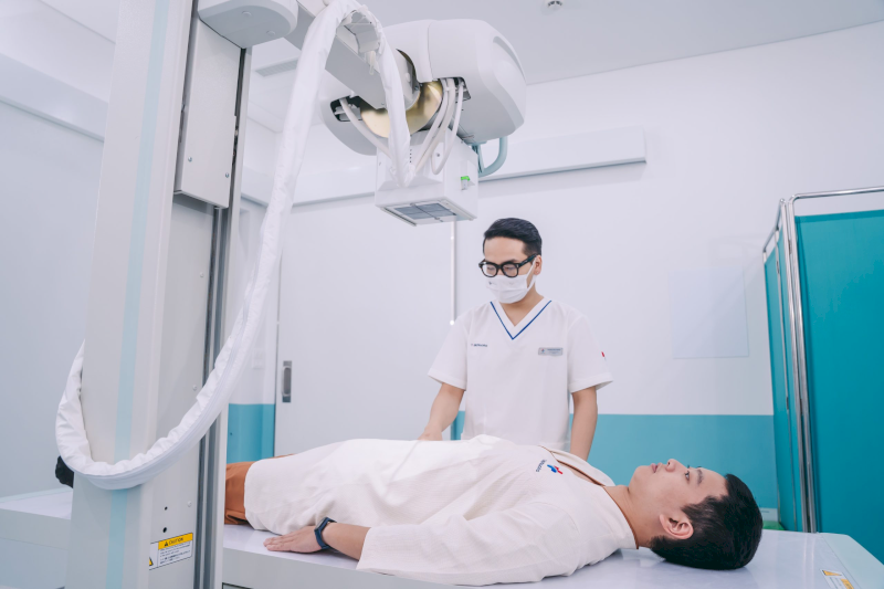 Thiết bị chụp X-quang hiện đại tại T-Matsuoka hạn chế nguy cơ rủi ro tối đa